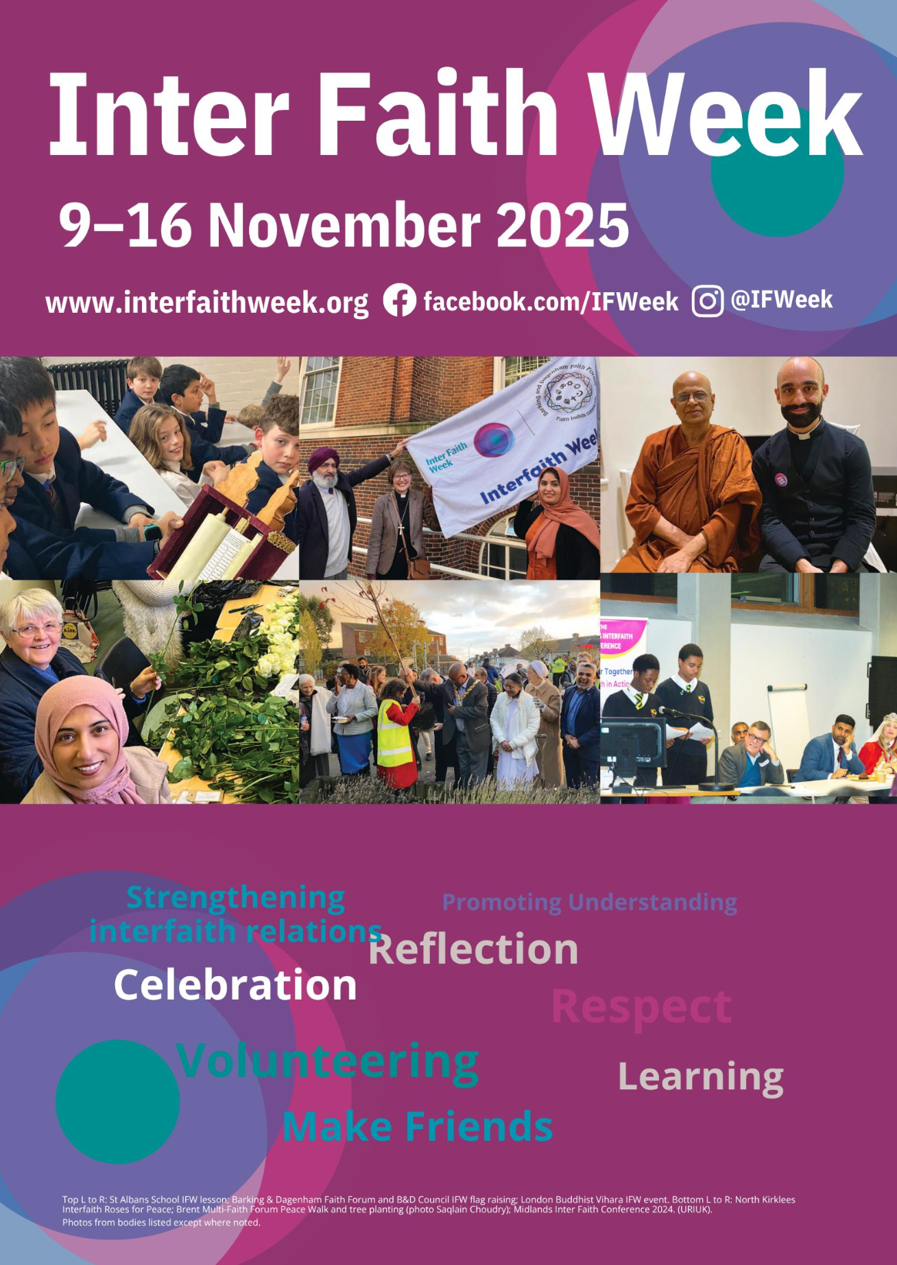 Inter Faith Week 2025 Poster